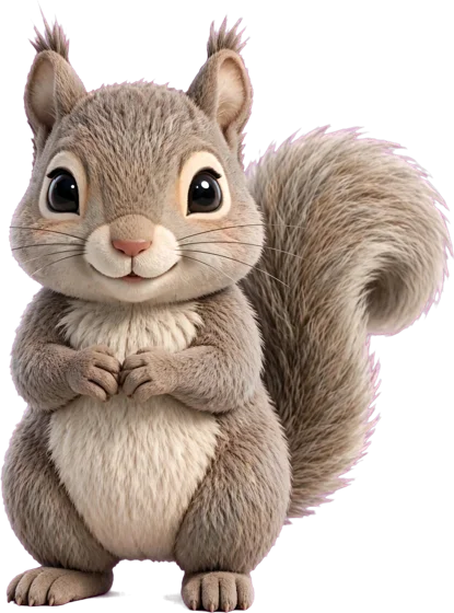 Chloe the squirrel